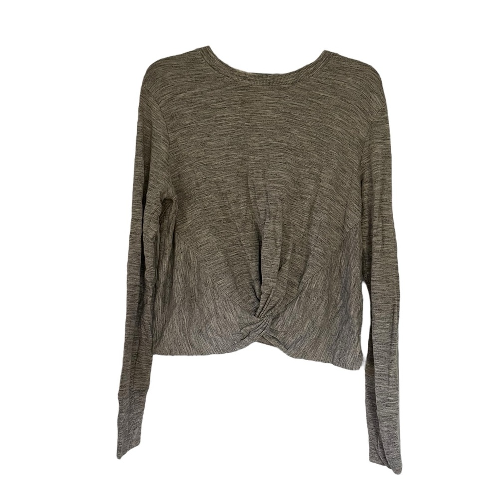 Athleta L/S Crop Top